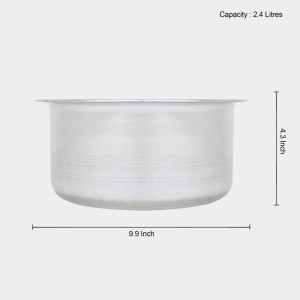2.4 L Aluminium Patila - (M1422)