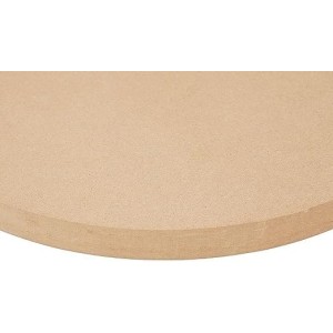 3mm MDF Board 4inch Round Cutouts for Arts & Crafts, Smooth Unfinished Wood Circles for Painting, DIY Crafts, Laser Cutting & Engraving (Pack of 4)