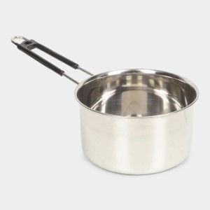 1.5L Silver Sauce Pan - (M1367)