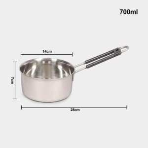 700ml Steel Sauce Pan - (M1370)