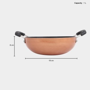 1 L Non-Stick Kadhai - (M1399)