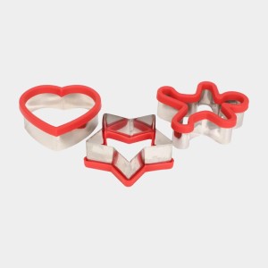 Steel Cookie Cutter Set of 3(Pack of 3)