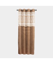 Home Beautiful 5 ft. Black Polyester Curtain - (M2827)