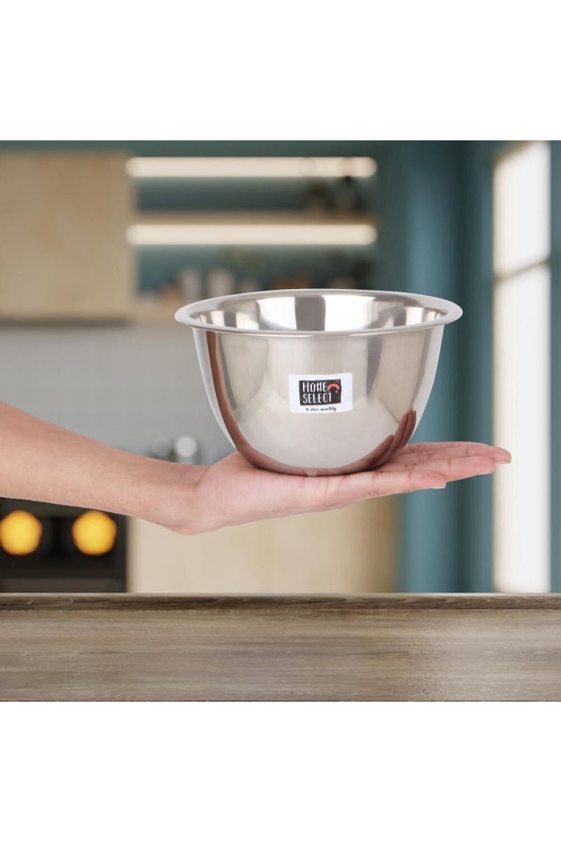 1.5 L Stainless Steel Bowl, 4.5 X 7.2 in (Pack of 1)