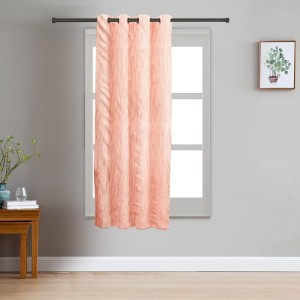 Home Beautiful 5 ft. Rust Polyester Curtain - (M2797)