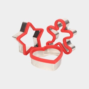 Steel Cookie Cutter Set of 3(Pack of 3)