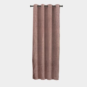Home Beautiful 5 ft. Brown Polyester Curtain - (M2845)