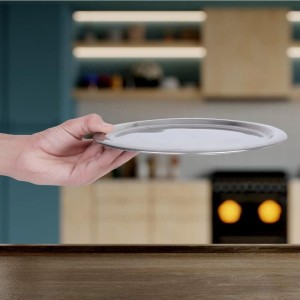 Stainless Steel Multi Purpose Lid, 23.5 cm Diameter (Pack of 1)