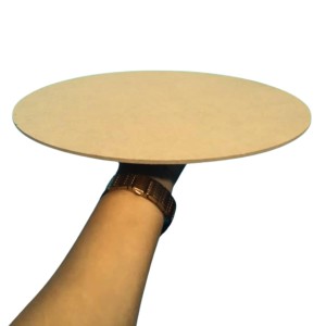 12 Inch Round MDF Board – 3mm Thick Unfinished Wood Circle for Crafts, Painting, Laser Cutting, Engraving & DIY Projects. (12)