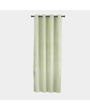 Home Beautiful 5 ft. Light Green Polyester Curtain - (M2821)