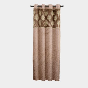 Home Beautiful 5 ft. Brown Polyester Curtain - (M2830)