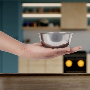 230 ml Stainless Steel Bowl, 5 X 11.5 cm (Pack of 1)