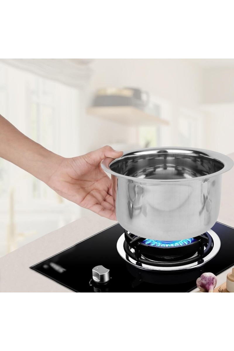 2.5 L Stainless Steel Patila, 8.5 X 5 in (Pack of 1)