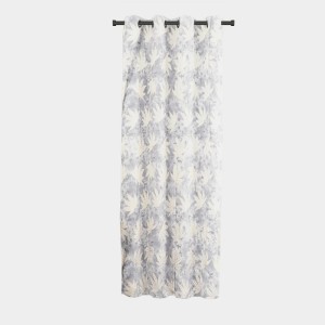 Home Beautiful 5 ft. Light Grey Polyester Curtain - (M2835)