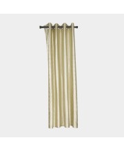 Home Beautiful 5 ft. Beige Polyester Curtain - (M2818)