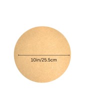 10 Inch Round MDF Board – 3mm Thick Unfinished Wood Circle for Crafts, Painting, Laser Cutting, Engraving & DIY Projects.