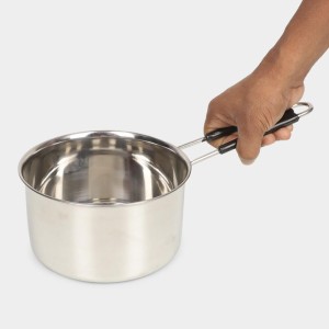 1.5L Silver Sauce Pan - (M1367)