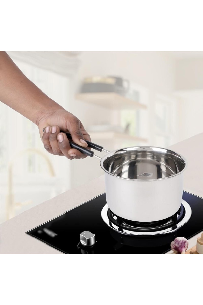 750 ml Stainless Steel Saucepan, 1 4 cm Dia. (Pack of 1)