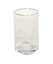 6-Piece Clear Glass Tumbler Set – 6 oz Drinking Glasses for Water, Juice, Soda & Cocktails
