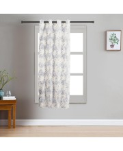 Home Beautiful 5 ft. Light Grey Polyester Curtain - (M2835)