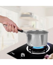 1.5 L Steel Saucepan 3.5 X 5.6 in (Pack of 1)