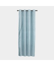 Home Beautiful 5 ft. Light Blue Polyester Curtain - (M2790)