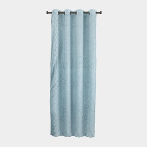 Home Beautiful 5 ft. Light Blue Polyester Curtain - (M2790)