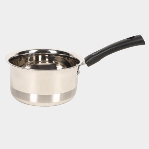 1.1 L Steel Saucepan 1 7.3 cm Dia. (Pack of 1)