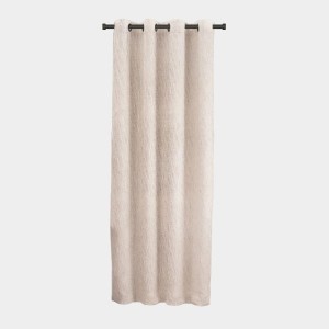 Home Beautiful 5 ft. Off White Polyester Curtain - (M2822)
