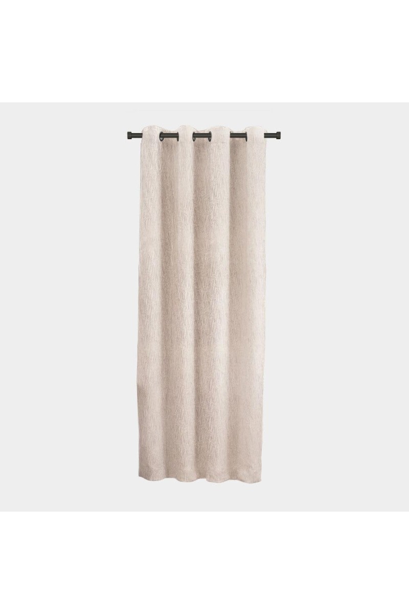 Home Beautiful 5 ft. Off White Polyester Curtain - (M2822)