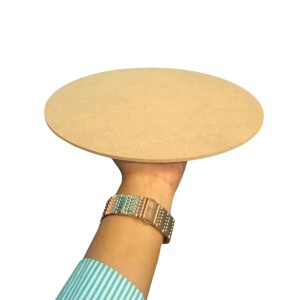 10 Inch Round MDF Board – 3mm Thick Unfinished Wood Circle for Crafts, Painting, Laser Cutting, Engraving & DIY Projects.