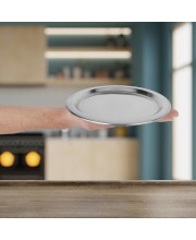 Stainless Steel Multipurpose Lid, 7 in Dia. (Pack of 1) Stainless Steel Multipurpose Lid, 7 in Dia. (Pack of 1)