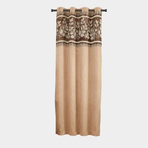 Home Beautiful 5 ft. Brown Polyester Curtain - (M2796)