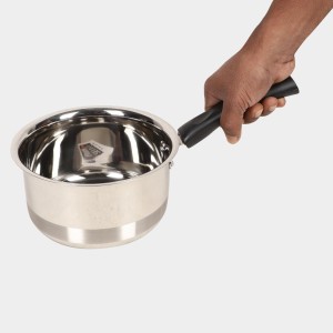 1.1 L Steel Saucepan 1 7.3 cm Dia. (Pack of 1)