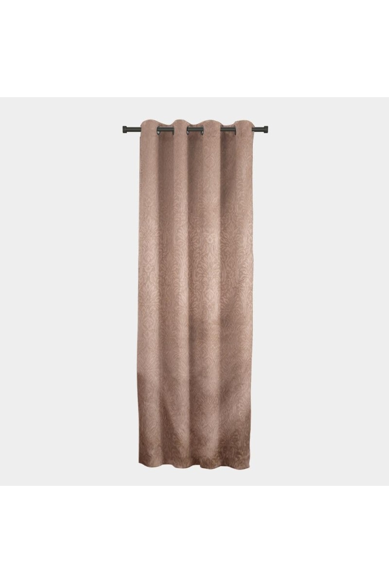 Home Beautiful 7ft. Pink Polyester Curtain - (M2726)