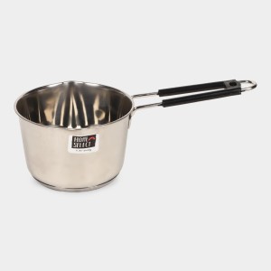 1 L Steel Saucepan 9 X 14 cm (Pack of 1)
