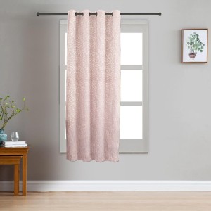Home Beautiful 5 ft. Pink Polyester Curtain - (M2834)