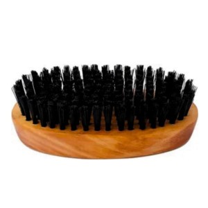 HI TECH Sales Oval Wooden Boar Bristle Brush – Dust,Hair & Shoe Cleaning Brush