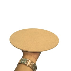 8 Inch Round MDF Board – 3mm Thick Unfinished Wood Circle for Crafts, Painting, Laser Cutting, Engraving & DIY Projects (8)