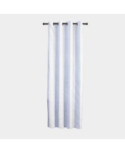 Home Beautiful 7ft. Light Blue Polyester Curtain - (M2749)