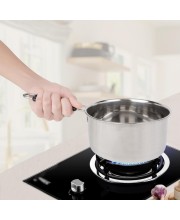 1.7 L Stainless Steel Saucepan, 7 X 3.5 in (Pack of 1)