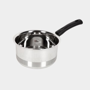 1.2 L Steel Saucepan 1 9 cm Dia. (Pack of 1)