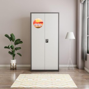 Stainless Steel Round Seven Horses Fridge Magnet | Decorative Refrigerator Magnet for Home & Office | Pack of 1