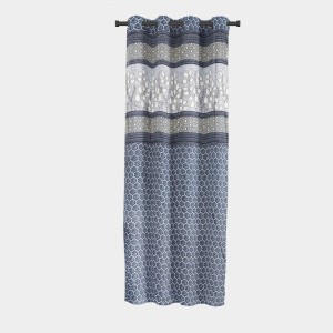 Home Beautiful 5 ft. Blue Polyester Curtain - (M2780)