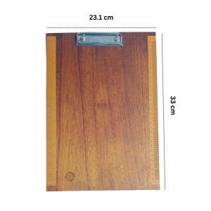 Hitech Sales Examboard Standard A4 Letter Size for Students, Teacher, Woman and Kids, Low Profile Clip, Decorative Clipboards, Size 33x23.1 cm