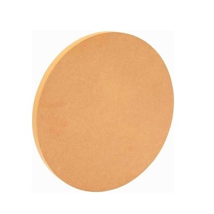 3mm MDF Board 4inch Round Cutouts for Arts & Crafts, Smooth Unfinished Wood Circles for Painting, DIY Crafts, Laser Cutting & Engraving (Pack of 4)
