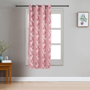 Home Beautiful 5 ft. Pink Polyester Curtain - (M2823)