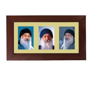Acharya Osho Rajneesh Color Photo Frame - 5x7 Inch, Elegant Religious Home & Temple Decor