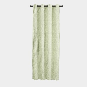 Home Beautiful 5ft. Light Green Polyester Curtain - (M2759)