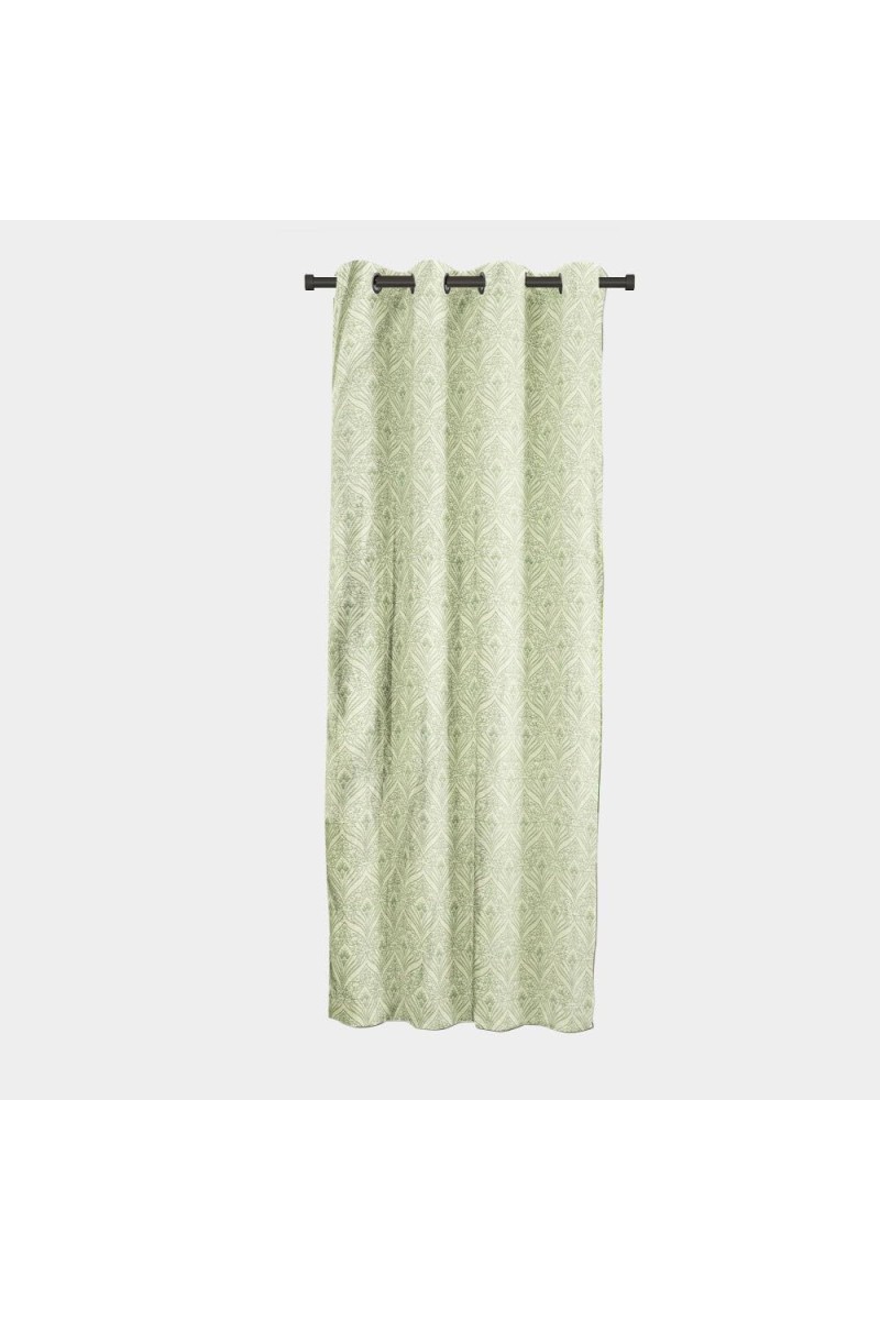 Home Beautiful 5ft. Light Green Polyester Curtain - (M2759)